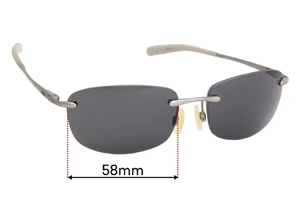 Sunglass Fix Replacement Lenses for Revo RE1032S Outlanders - 58mm Wide Sunglass Fix Replacement Lenses for Revo RE1032S Outlanders - 58mm Wide