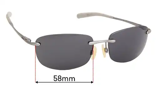 Sunglass Fix Replacement Lenses for Revo RE1032S Outlanders - 58mm Wide Sunglass Fix Replacement Lenses for Revo RE1032S Outlanders - 58mm Wide
