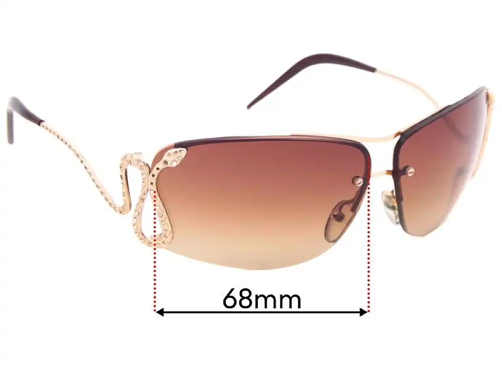 Sunglass Fix Replacement Lenses for Roberto Cavalli Maia 152S - 68mm Wide Sunglass Fix Replacement Lenses for Roberto Cavalli Maia 152S - 68mm Wide