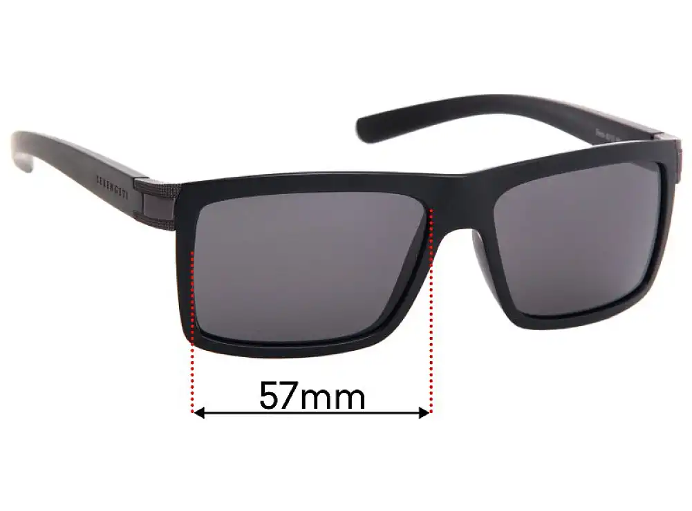 Sunglass Fix Replacement Lenses for Serengeti Brera - 57mm Wide Sunglass Fix Replacement Lenses for Serengeti Brera - 57mm Wide