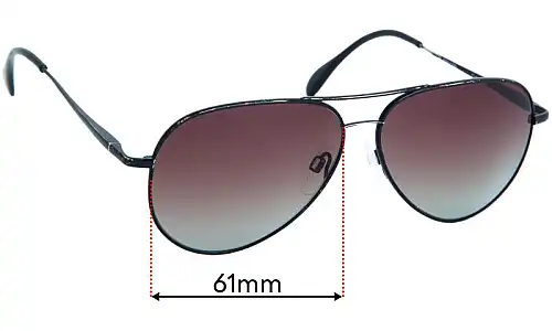Sunglass Fix Replacement Lenses for Serengeti Carrara 8295RX - 61mm Wide Sunglass Fix Replacement Lenses for Serengeti Carrara 8295RX - 61mm Wide