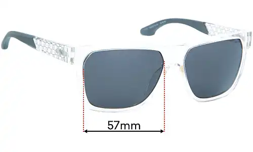 Sunglass Fix Replacement Lenses for Specsavers Jagungal Sun Rx - 57mm Wide Sunglass Fix Replacement Lenses for Specsavers Jagungal Sun Rx - 57mm Wide