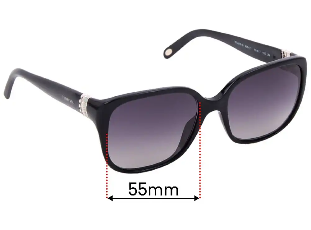 Sunglass Fix Replacement Lenses for Tiffany & Co TF 4078-B - 55mm Wide Sunglass Fix Replacement Lenses for Tiffany & Co TF 4078-B - 55mm Wide