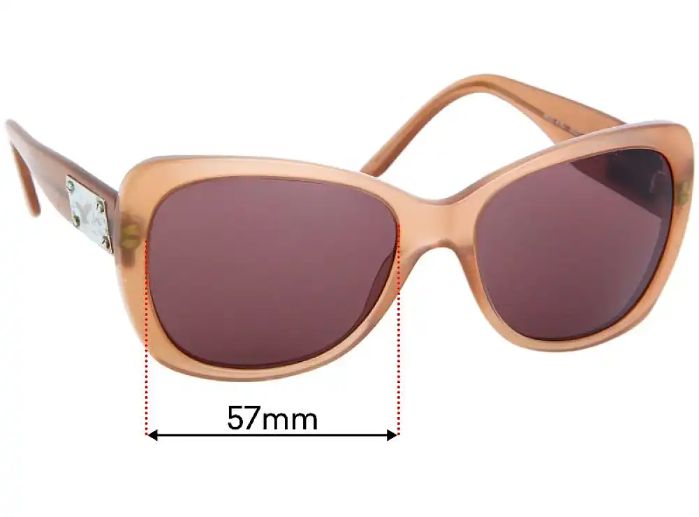 Sunglass Fix Replacement Lenses for Versace MOD 4250 - 57mm Wide Sunglass Fix Replacement Lenses for Versace MOD 4250 - 57mm Wide