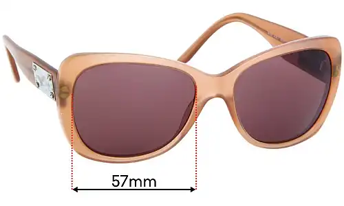 Sunglass Fix Replacement Lenses for Versace MOD 4250 - 57mm Wide Sunglass Fix Replacement Lenses for Versace MOD 4250 - 57mm Wide