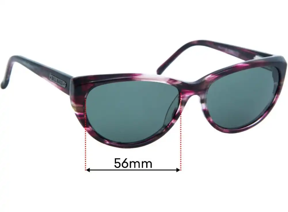 Sunglass Fix Replacement Lenses for Bill Bass Astral - 56mm Wide Sunglass Fix Replacement Lenses for Bill Bass Astral - 56mm Wide