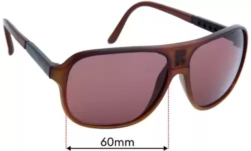 Sunglass Fix Replacement Lenses for Bolle IREX 100 - 60mm Wide Bolle IREX 100 Replacement Lenses 60mm wide