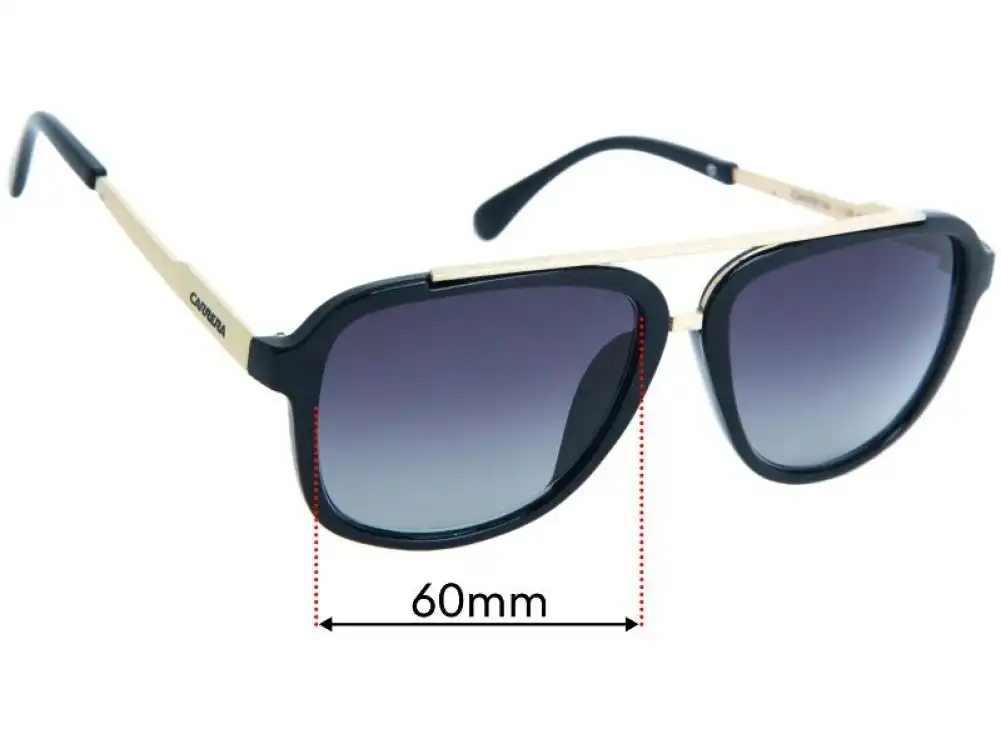 Sunglass Fix Replacement Lenses for Carrera 0139 - 60mm Wide Sunglass Fix Replacement Lenses for Carrera 0139 - 60mm Wide