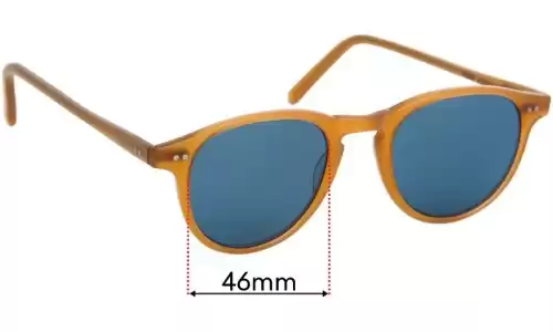 Sunglass Fix Replacement Lenses for David Marc Pezzi - 46mm Wide Sunglass Fix Replacement Lenses for David Marc Pezzi - 46mm Wide