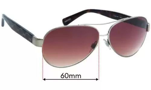 Sunglass Fix Replacement Lenses for Dolce & Gabbana DG2118P - 60mm Wide Sunglass Fix Replacement Lenses for Dolce & Gabbana DG2118P - 60mm Wide
