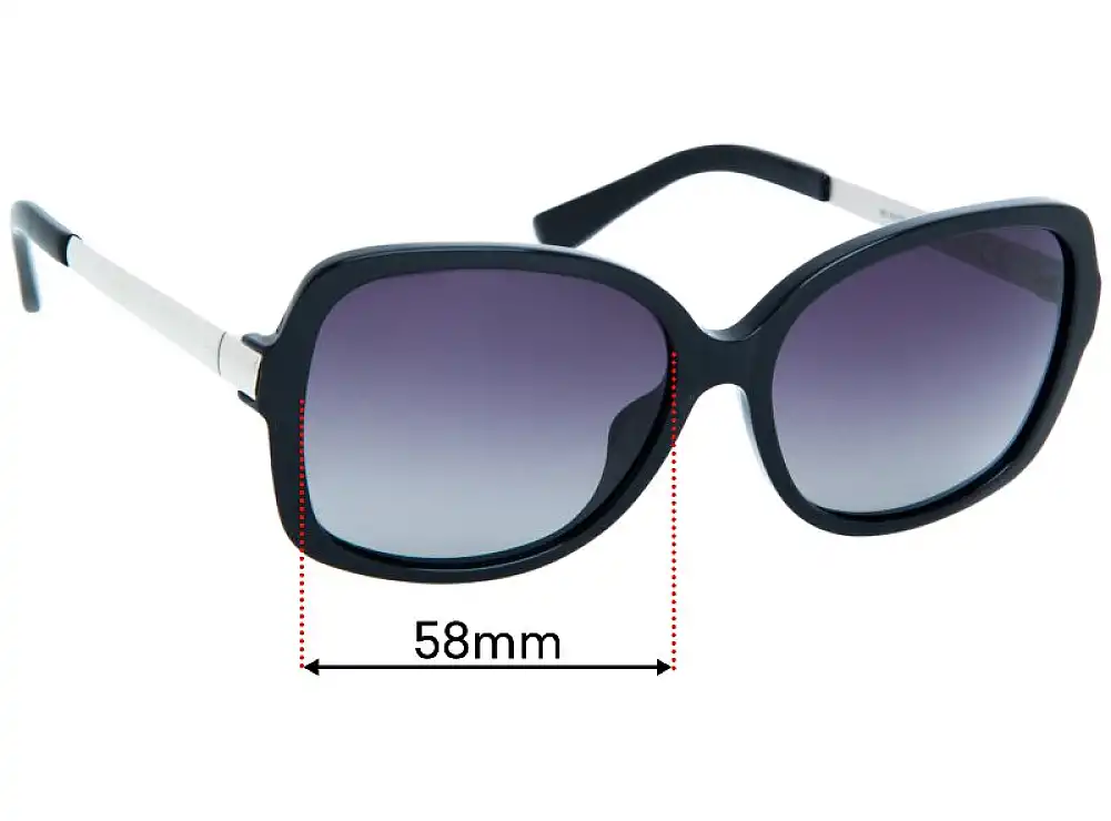 Sunglass Fix Replacement Lenses for Maui Jim MJ760 Melika - 58mm Wide Sunglass Fix Replacement Lenses for Maui Jim MJ760 Melika - 58mm Wide