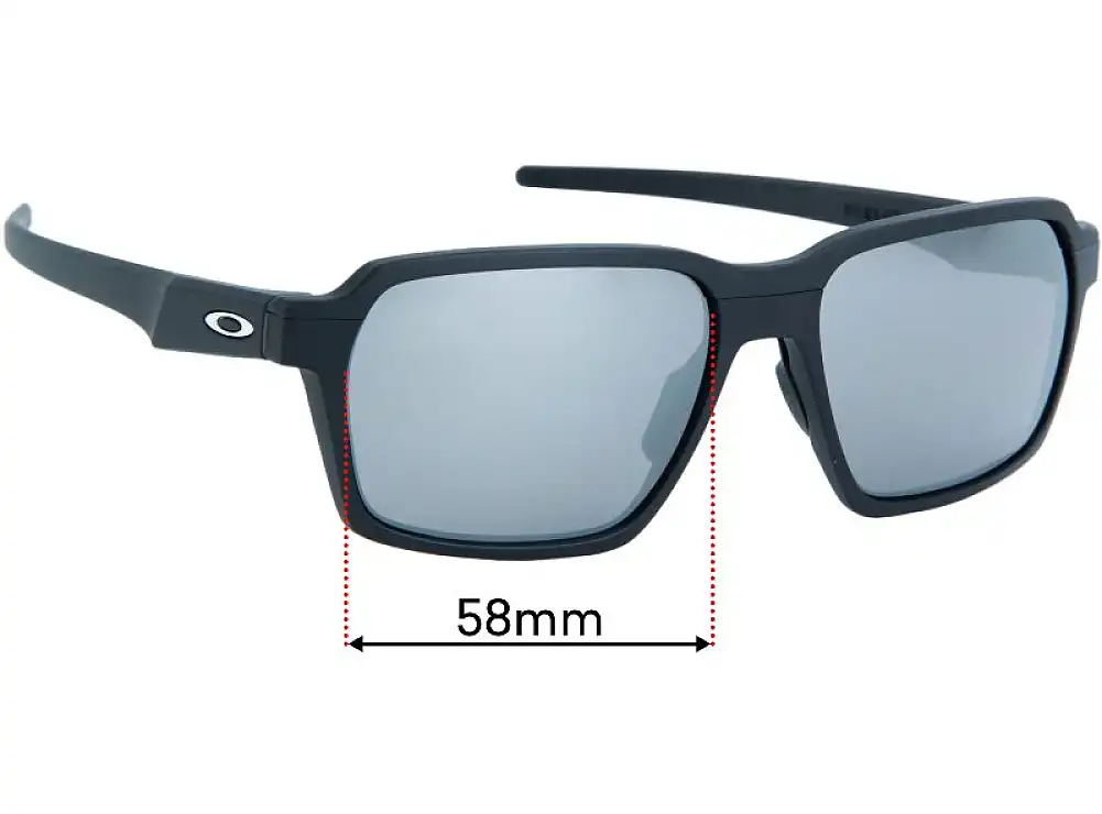 Sunglass Fix Replacement Lenses for Oakley Parlay OO4143 - 58mm Wide Sunglass Fix Replacement Lenses for Oakley Parlay OO4143 - 58mm Wide