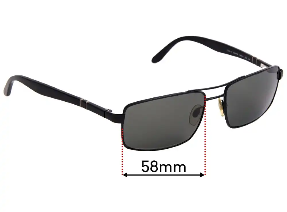 Sunglass Fix Replacement Lenses for Persol 2355-S - 58mm Wide Sunglass Fix Replacement Lenses for Persol 2355-S - 58mm Wide
