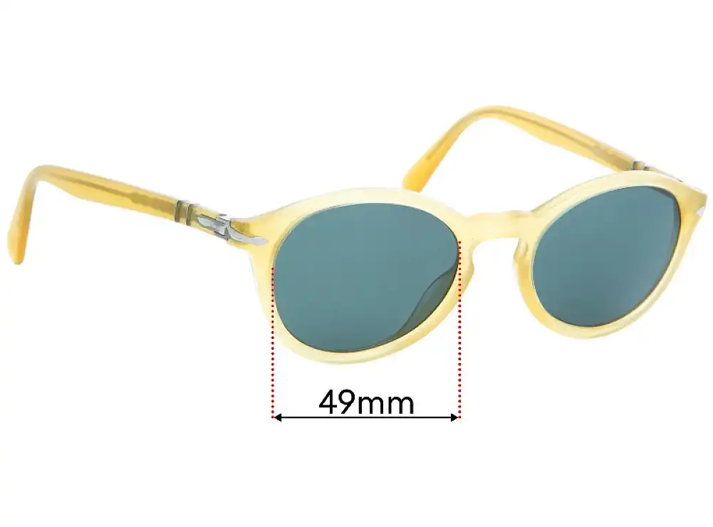 Sunglass Fix Replacement Lenses for Persol PO3237S - 49mm Wide Sunglass Fix Replacement Lenses for Persol PO3237S - 49mm Wide