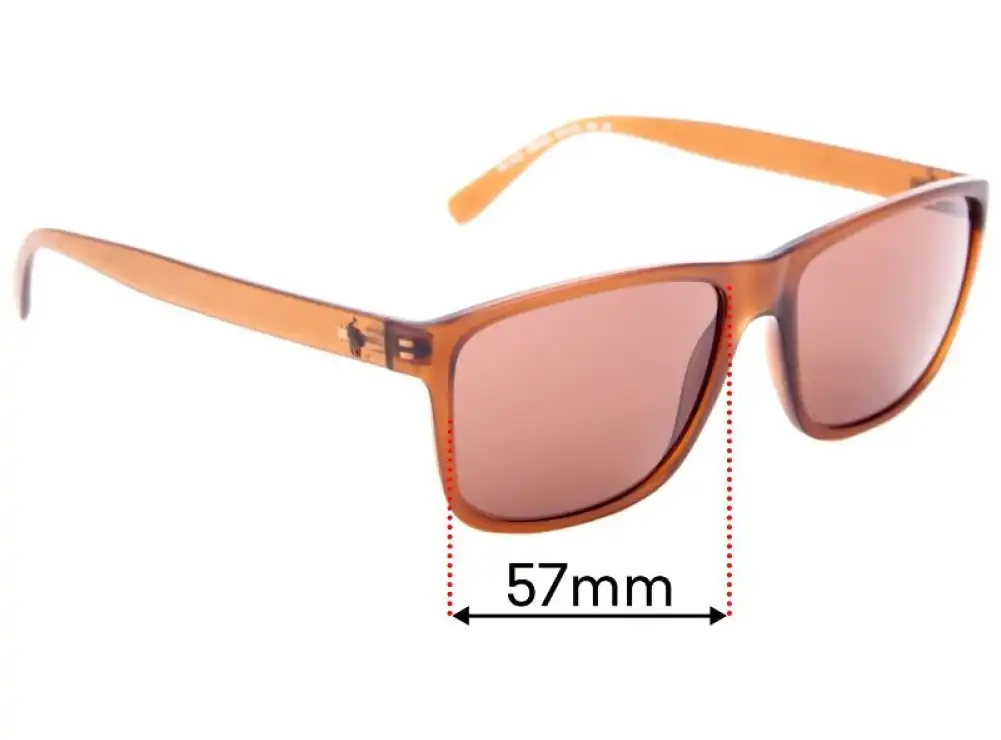 Sunglass Fix Replacement Lenses for Ralph Lauren PH 4113 - 57mm Wide Sunglass Fix Replacement Lenses for Ralph Lauren PH 4113 - 57mm Wide