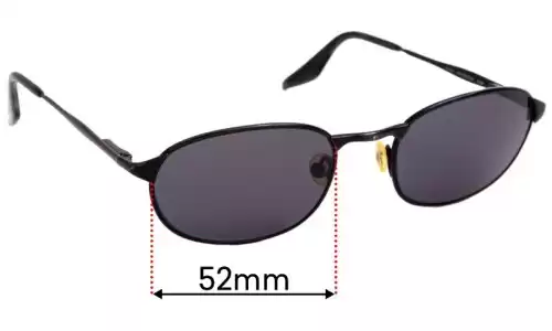 Sunglass Fix Replacement Lenses for Ray-Ban RB3003 Highstreet MS - 52mm Wide Sunglass Fix Replacement Lenses for Ray-Ban RB3003 Highstreet MS - 52mm Wide