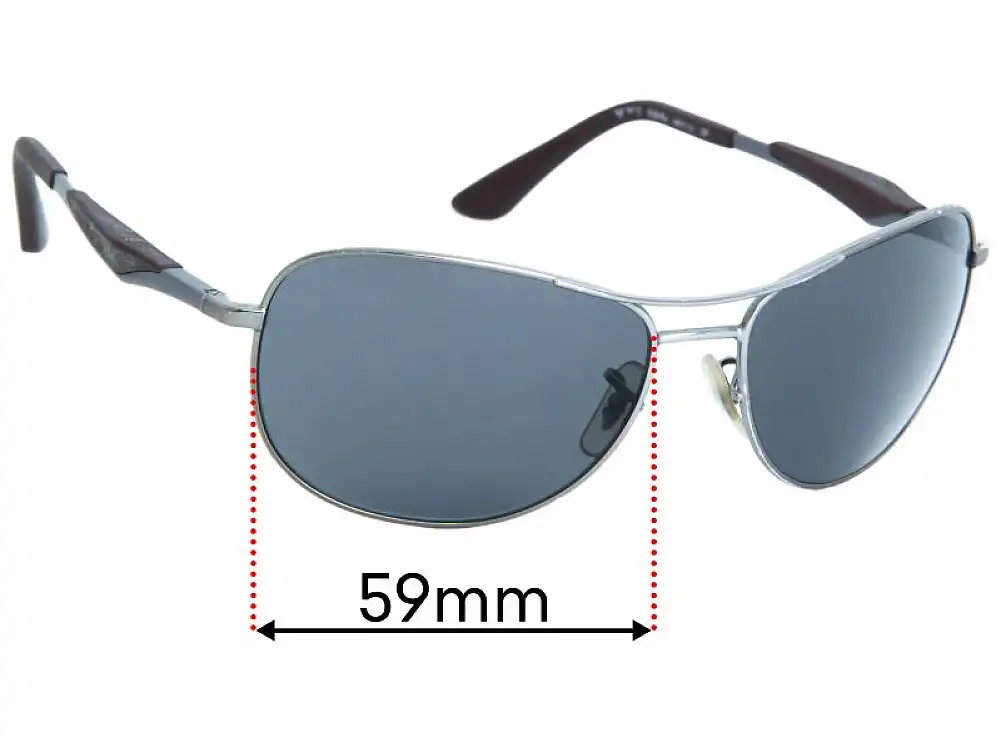 Sunglass Fix Replacement Lenses for Ray-Ban RB3519 - 59mm Wide Sunglass Fix Replacement Lenses for Ray-Ban RB3519 - 59mm Wide