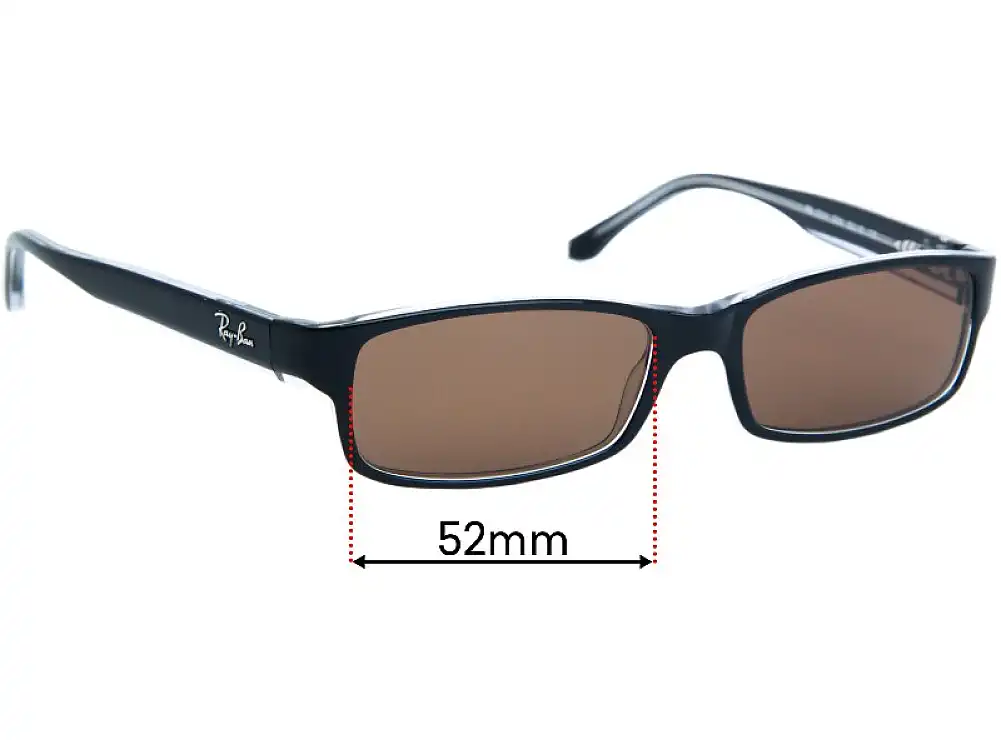 Sunglass Fix Replacement Lenses for Ray-Ban RB5114 - 52mm Wide Sunglass Fix Replacement Lenses for Ray-Ban RB5114 - 52mm Wide