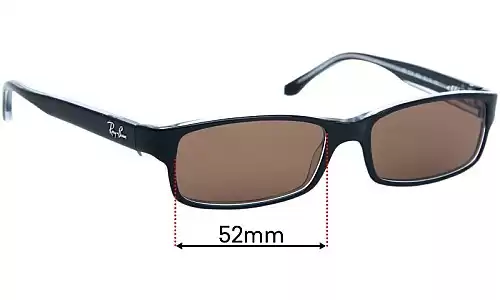 Sunglass Fix Replacement Lenses for Ray-Ban RB5114 - 52mm Wide Sunglass Fix Replacement Lenses for Ray-Ban RB5114 - 52mm Wide