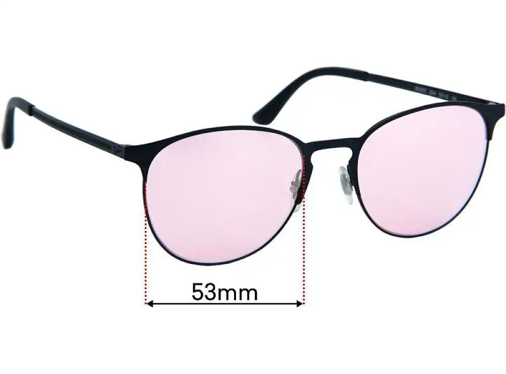 Sunglass Fix Replacement Lenses for Ray-Ban RB6375 - 53mm Wide Sunglass Fix Replacement Lenses for Ray-Ban RB6375 - 53mm Wide