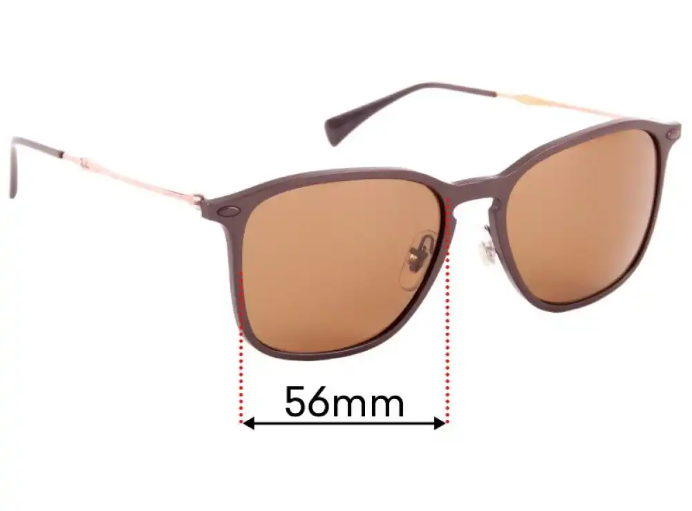 Sunglass Fix Replacement Lenses for Ray-Ban RB8353 - 56mm Wide Sunglass Fix Replacement Lenses for Ray-Ban RB8353 - 56mm Wide