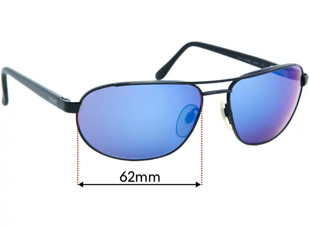 Sunglass Fix Replacement Lenses for Revo RE3007 - 62mm Wide Sunglass Fix Replacement Lenses for Revo RE3007 - 62mm Wide