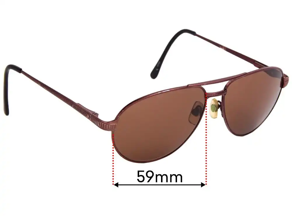 Sunglass Fix Replacement Lenses for Serengeti Drivers 5498C - 59mm Wide Sunglass Fix Replacement Lenses for Serengeti Drivers 5498C - 59mm Wide