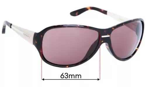 Sunglass Fix Replacement Lenses for Serengeti Roma - 63mm Wide Sunglass Fix Replacement Lenses for Serengeti Roma - 63mm Wide