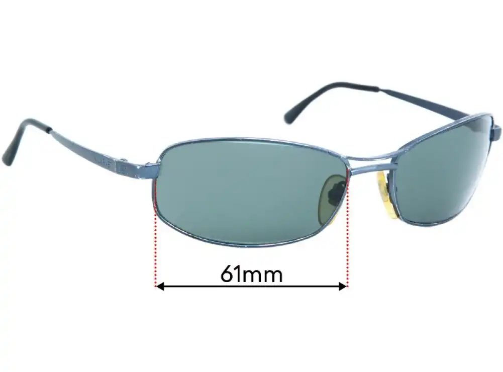 Sunglass Fix Replacement Lenses for Vuarnet Pouilloux 059 - 61mm Wide Sunglass Fix Replacement Lenses for Vuarnet Pouilloux 059 - 61mm Wide