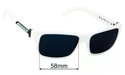 Sunglass Fix Replacement Lenses for Rudy Project Ultimatum - 58mm Wide Rudy Project Ultimatum Replacement Lenses 58mm wide