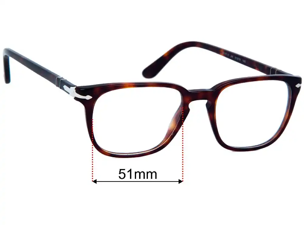 Sunglass Fix Replacement Lenses for Persol 3117-v - 51mm Wide Sunglass Fix Replacement Lenses for Persol 3117-v - 51mm Wide