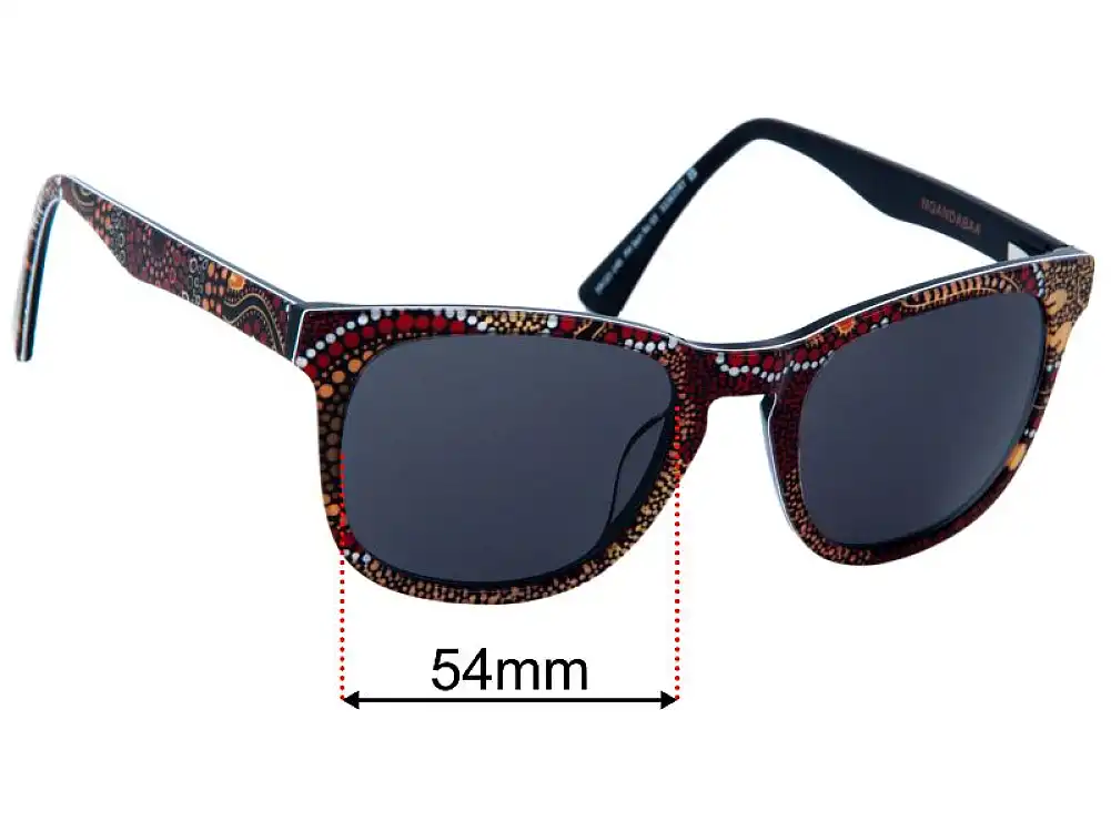 Specsavers Ngandabaa FH Sun Rx 03 Replacement Lenses - 54mm Specsavers Ngandabaa FH Sun Rx 03 Replacement Lenses - 54mm