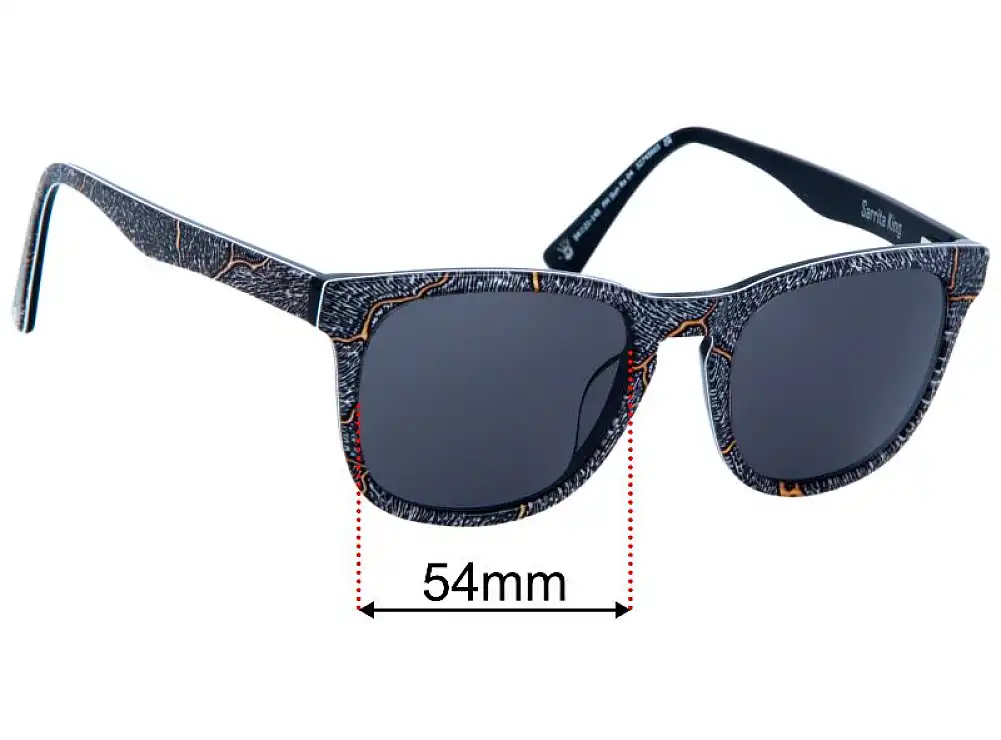 Specsavers Sarrita King FH Sun Rx 04 Replacement Lenses - 54mm Specsavers Sarrita King FH Sun Rx 04 Replacement Lenses - 54mm