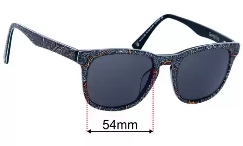 Specsavers Sarrita King FH Sun Rx 04 Replacement Lenses - 54mm Specsavers Sarrita King FH Sun Rx 04 Replacement Sunglass Lenses - 54mm