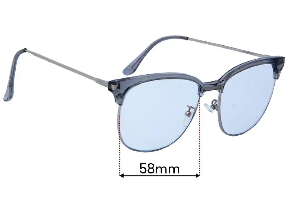 Replacement Lenses for Stiletto TR1728 - 58mm Wide Replacement Lenses for Stiletto TR1728 - 58mm Wide