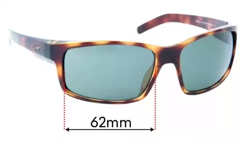 Sunglass Fix Replacement Lenses for Arnette Fastball AN4202 - 62mm Wide Arnette Fastball AN4202 Replacement Lenses 62mm wide