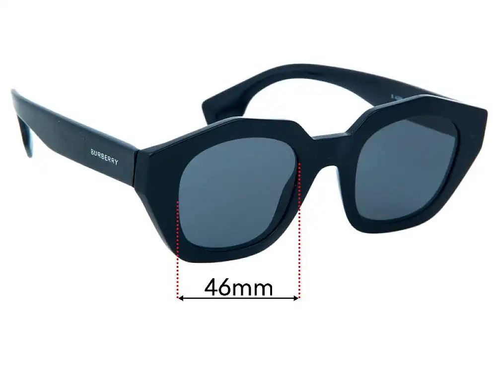 Sunglass Fix Replacement Lenses for Burberry B 4288 - 46mm Wide Sunglass Fix Replacement Lenses for Burberry B 4288 - 46mm Wide