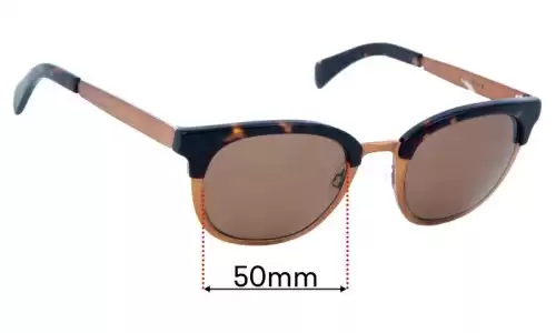 Sunglass Fix Replacement Lenses for Epokhe Nazar - 50mm Wide Epokhe Nazar Replacement Lenses 50mm wide