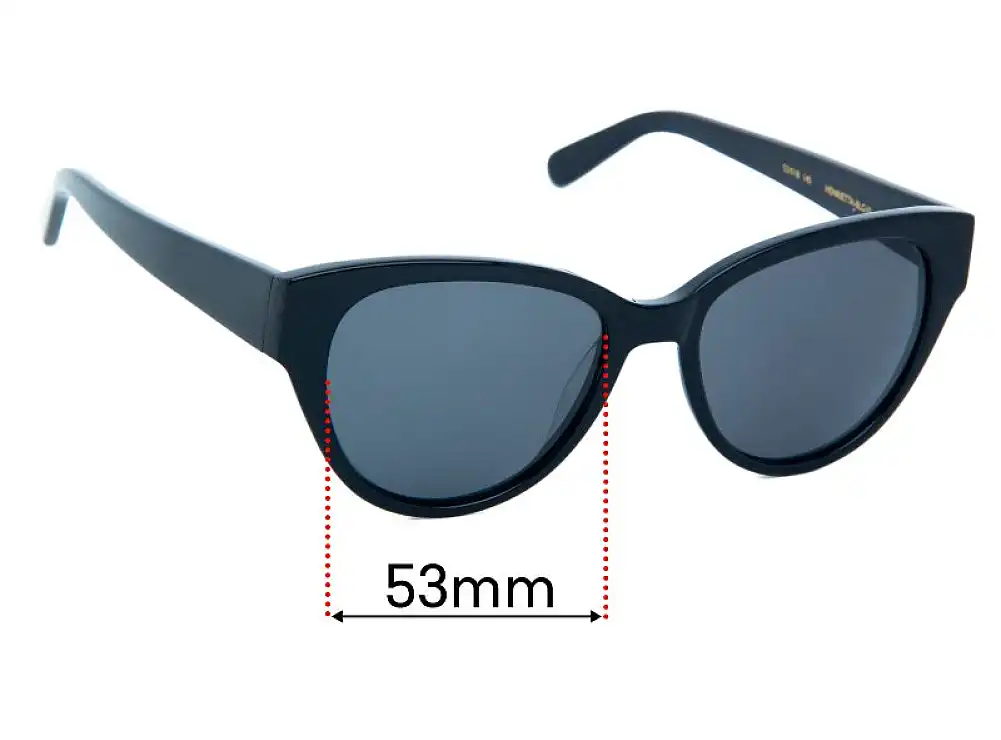 Sunglass Fix Replacement Lenses for Finlay Henrietta - 53mm Wide Sunglass Fix Replacement Lenses for Finlay Henrietta - 53mm Wide