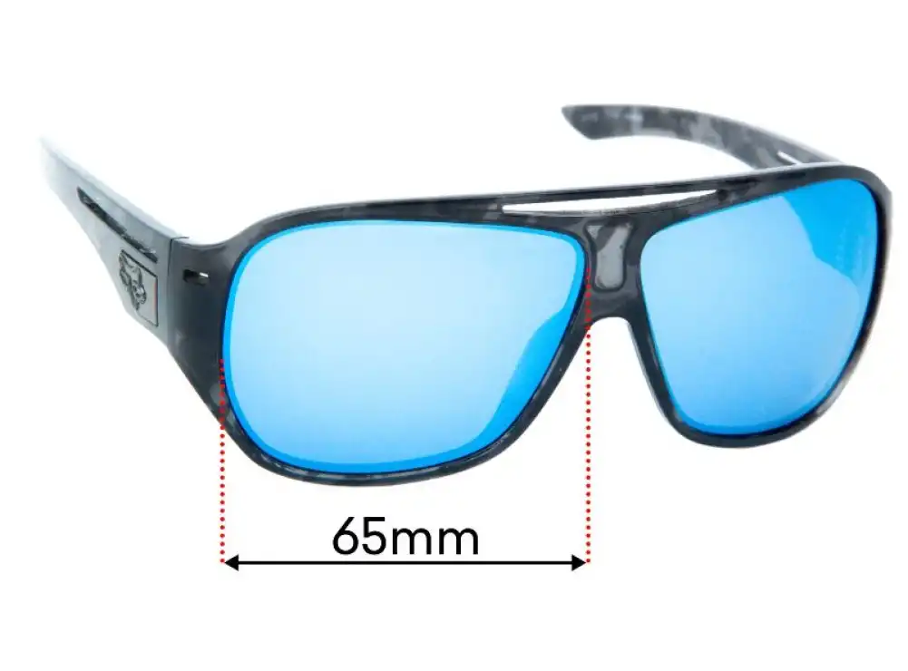 Sunglass Fix Replacement Lenses for Fox Racing The Aliator - 65mm Wide Sunglass Fix Replacement Lenses for Fox Racing The Aliator - 65mm Wide