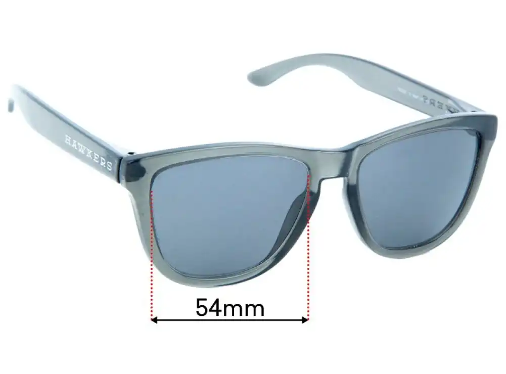 Sunglass Fix Replacement Lenses for Hawkers Dark ONE - 54mm Wide Sunglass Fix Replacement Lenses for Hawkers Dark ONE - 54mm Wide