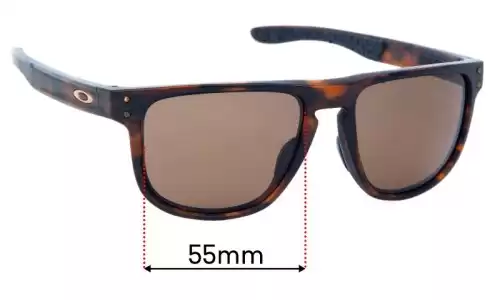 Sunglass Fix Replacement Lenses for Oakley Holbrook R OO9377 - 55mm Wide Oakley Holbrook R OO9377 Replacement Lenses 55mm wide