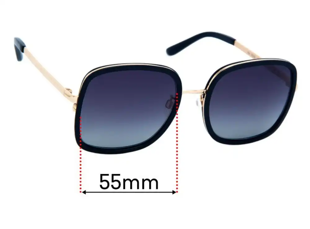 Sunglass Fix Replacement Lenses for Maui Jim 865 Pua - 55mm Wide Sunglass Fix Replacement Lenses for Maui Jim 865 Pua - 55mm Wide