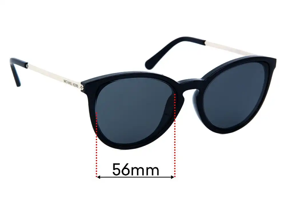 Sunglass Fix Replacement Lenses for Michael Kors MK2080U Chamonix - 56mm Wide Sunglass Fix Replacement Lenses for Michael Kors MK2080U Chamonix - 56mm Wide