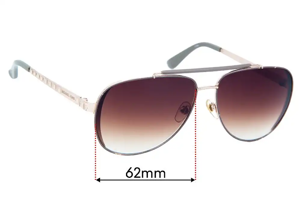 Sunglass Fix Replacement Lenses for Michael Kors Kendall (M2064S) - 62mm Wide Sunglass Fix Replacement Lenses for Michael Kors Kendall (M2064S) - 62mm Wide