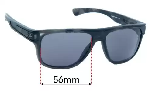 Sunglass Fix Replacement Lenses for Oakley Breadbox OO9199 - 56mm Wide Oakley Breadbox OO9199 Replacement Lenses 56mm wide