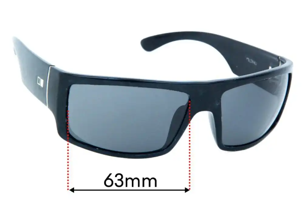 Sunglass Fix Replacement Lenses for Otis Indie - 63mm Wide Sunglass Fix Replacement Lenses for Otis Indie - 63mm Wide
