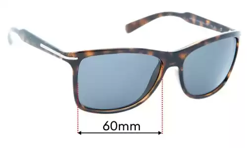 Sunglass Fix Replacement Lenses for Prada SPR10O & PR10OS - 60mm Wide Prada SPR10O & PR10OS Replacement Lenses 60mm wide