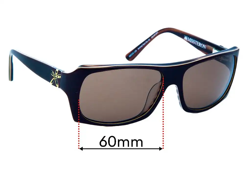 Sunglass Fix Replacement Lenses for Specsavers Animal Sun Rx 01 - 60mm Wide Sunglass Fix Replacement Lenses for Specsavers Animal Sun Rx 01 - 60mm Wide