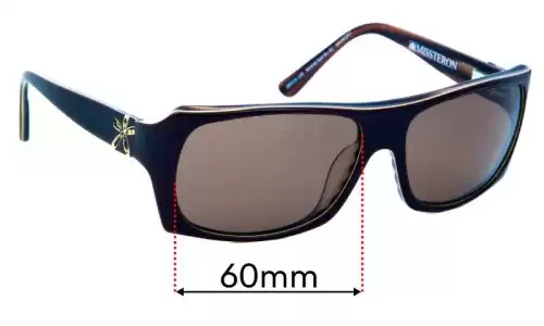 Sunglass Fix Replacement Lenses for Specsavers Animal Sun Rx 01 - 60mm Wide Specsavers Animal Sun Rx 01 Replacement Lenses 60mm wide